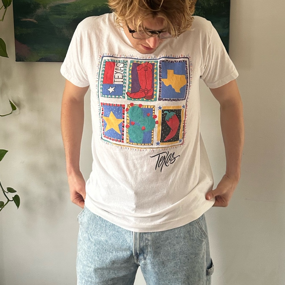 Texas Graphic T Shirt Large